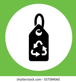 bio, label, badge, ribbon, cardboard with recicle sign, loop, simple icon in circle