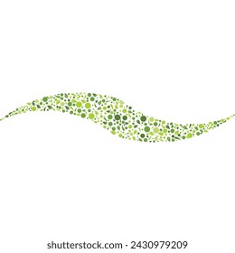 Bio leaf Icon Illustration design template