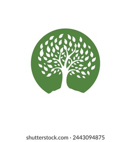 Plantilla de diseño de ilustración de icono de hoja Bio