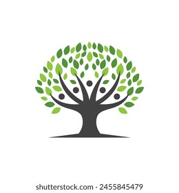 Icono de la hoja de Bio Ilustración de diseño Plantilla