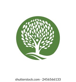 Bio Blatt Icon Illustration Design Vorlage