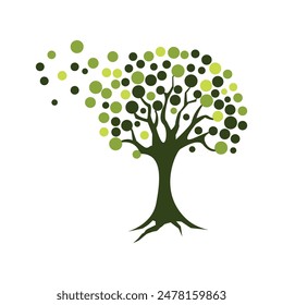 Bio leaf Icon Illustration design template