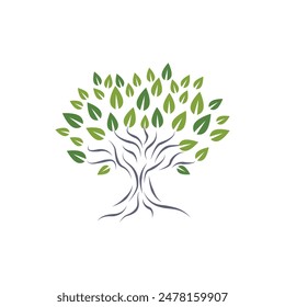 Bio leaf Icon Illustration design template