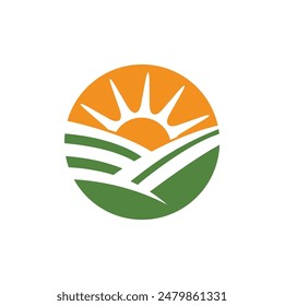 Bio Blatt Icon Illustration Design Vorlage