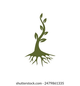 Icono de la hoja de Bio Ilustración de diseño Plantilla