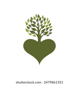 Bio leaf Icon Illustration design template