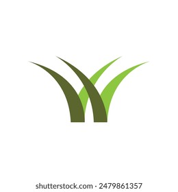 Bio leaf Icon Illustration design template