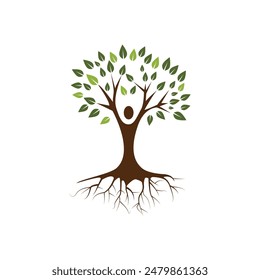 Bio leaf Icon Illustration design template