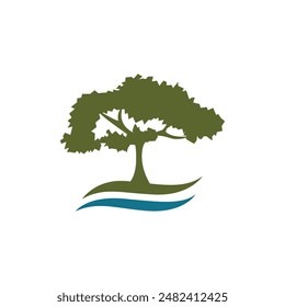 Bio leaf Icon Illustration design template