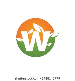 Bio Blatt Icon Illustration Design Vorlage