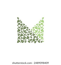 Bio Blatt Icon Illustration Design Vorlage