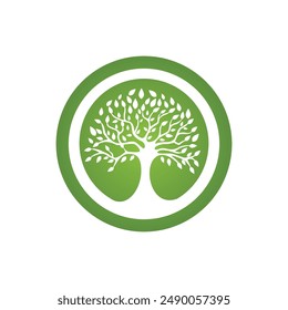 Icono de la hoja de Bio Ilustración de diseño Plantilla