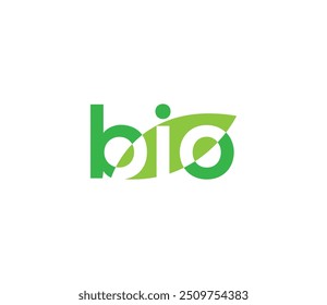 Bio logo design. biotech, Green leaf illustration symbol. Natural organic vector icon. eco friendly logo, Ecologic food stamps. Organic natural food labels.