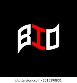 Diseño del logotipo de BIO, logotipo simple y moderno de BIO. Diseño de alfabeto de lujo BIO  