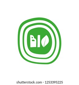 Bio logo. Vector design