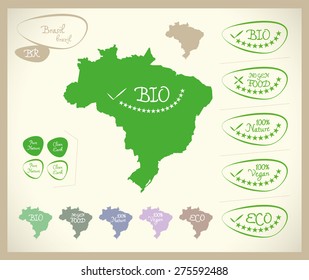 Bio Map - Brasil BR Brazil