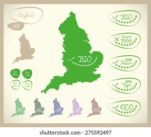 Bio Map - England UK