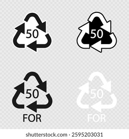 Bio material recycling code 50 FOR set.