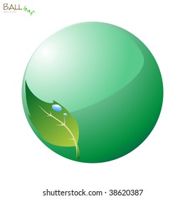Bio, organic icon. Vector illustration.