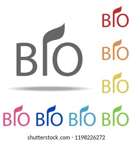 bio products icon. Elements of web in multi colored icons. Simple icon for websites, web design, mobile app, info graphics