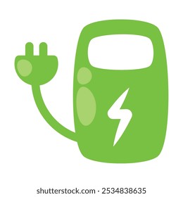 bio renewable energy phone charge isolated