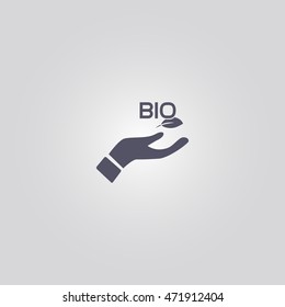 bio sign. icon design