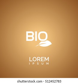 bio sign. icon design