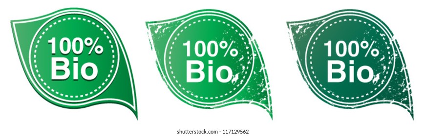 Bio stamp and label