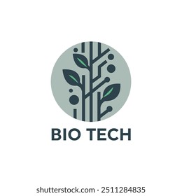 bio tech molécula logotipo design, folha verde tecnologia logotipo, natureza ícone símbolo técnico, Creative Agro tecnologia logotipo design	