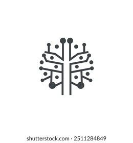 bio tech molecule logo design, leaf green technology logo , nature tech symbol icon, Creative Agro tech logo design	