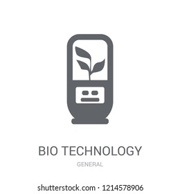bio technology icon. Trendy bio technology logo concept on white background from General collection. Suitable for use on web apps, mobile apps and print media.