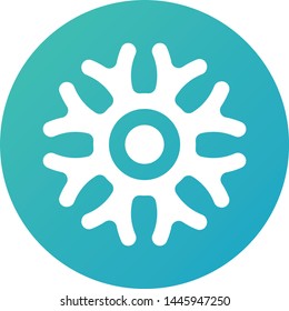 Bio, technology logo, stem cell flat icon vector design. Great for mobile app, web design, print materials, etc.