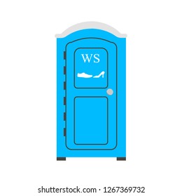 Bio toilet vector