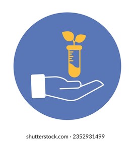 Bio vector icon which can easily modify or edit

