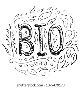 Bio. Vector illustration