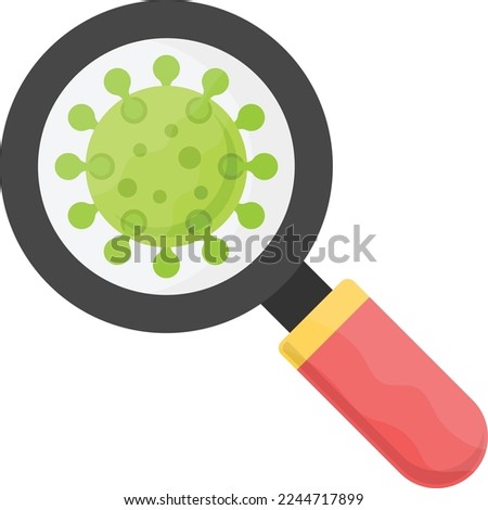 bioamplification vector color icon design, Environmental pollution symbol, Chemical Biological contamination sign, Pollutants stock illustration, Biomagnification concept