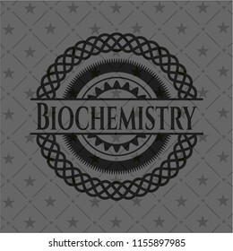 Biochemistry dark emblem