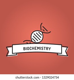 BIOCHEMISTRY LINE ICON SET