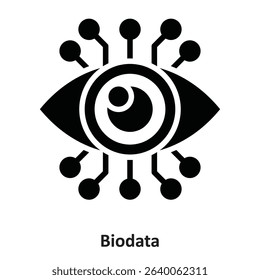 Biodata Vector Icon which can easily modify or edit
