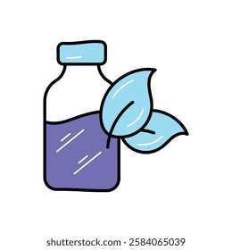 Biodegradable Plastics icon vector stock illustration