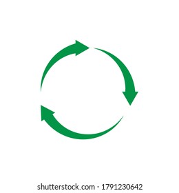 Biodegradable recyclable plastic free package icon design isolated on white background