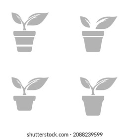 Biodegradable recyclable plastic free package icon. Vector bio recyclable degradable label logo template