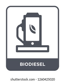biodiesel icon vector on white background., biodiesel simple element illustration