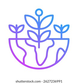 Biodiversity Icon Element For Design