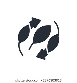 biodiversity icon. vector.Editable stroke.linear style sign for use web design,logo.Symbol illustration.