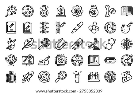 Bioengineering Biotechnology Genetic Engineering Icon