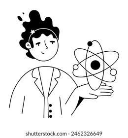 Mini Ilustraciones dibujadas a mano de bioingeniería 
