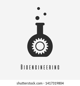 Bioengineering icon. New trendy art style Bioengineering vector illustration. 