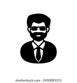 Bioethicist icon in vector. Logotype
