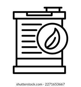 Biofuel Barrell Icon Design For Personal And Commercial Use